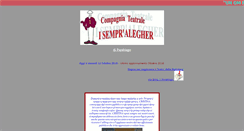 Desktop Screenshot of isempralegher.it